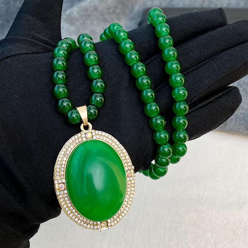 Элегантное фиолетовое роскошное ожерелье-свитер в восточном стиле Ци – Универсальный длинный аксессуар в китайском стиле