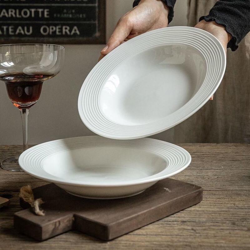 Wutuo Ceramic Pasta Plates Set