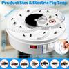 Автоматическая ловушка для мух: Для дома и ресторана - Эффективно приманивает, ловит и уничтожает мух