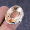 Morganite Gemstone 925 Sterling Silver Gift Jewelry Ring Size 6.5