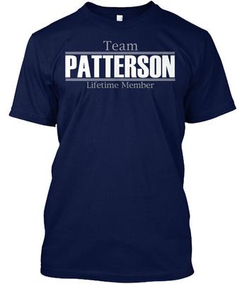 Футболка Team Patterson Сделано в США Размеры от S до 5XL