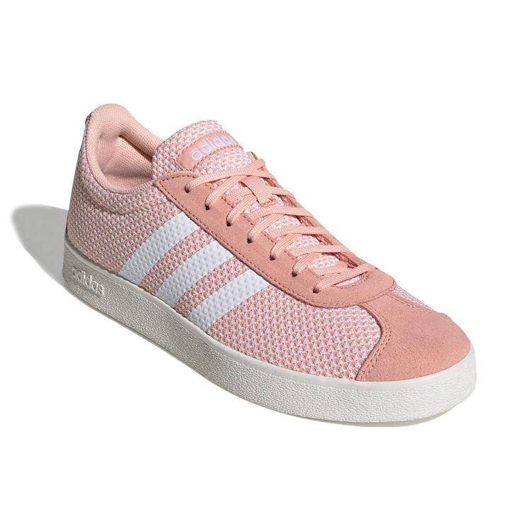adidas Кроссовки Neo Vl Court 2.0 из синтетической кожи с низким верхом Женские кроссовки Бело-розовый EE6790