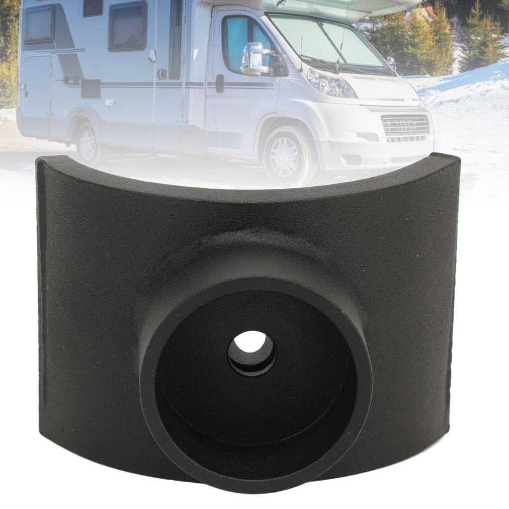 Седло адаптера для бутылочного домкрата, высокопрочное гидравлическое подъемное седло оси для 3-дюймовой трубы, черное 12-тонное адаптер оси для бутылочного домкрата