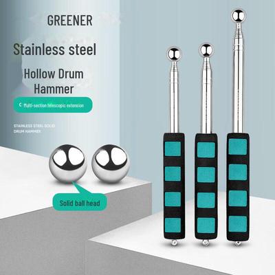 Набор инструментов для проверки плитки Green Forest Hollow Drum Hammer - профессиональный инструмент обнаружения
