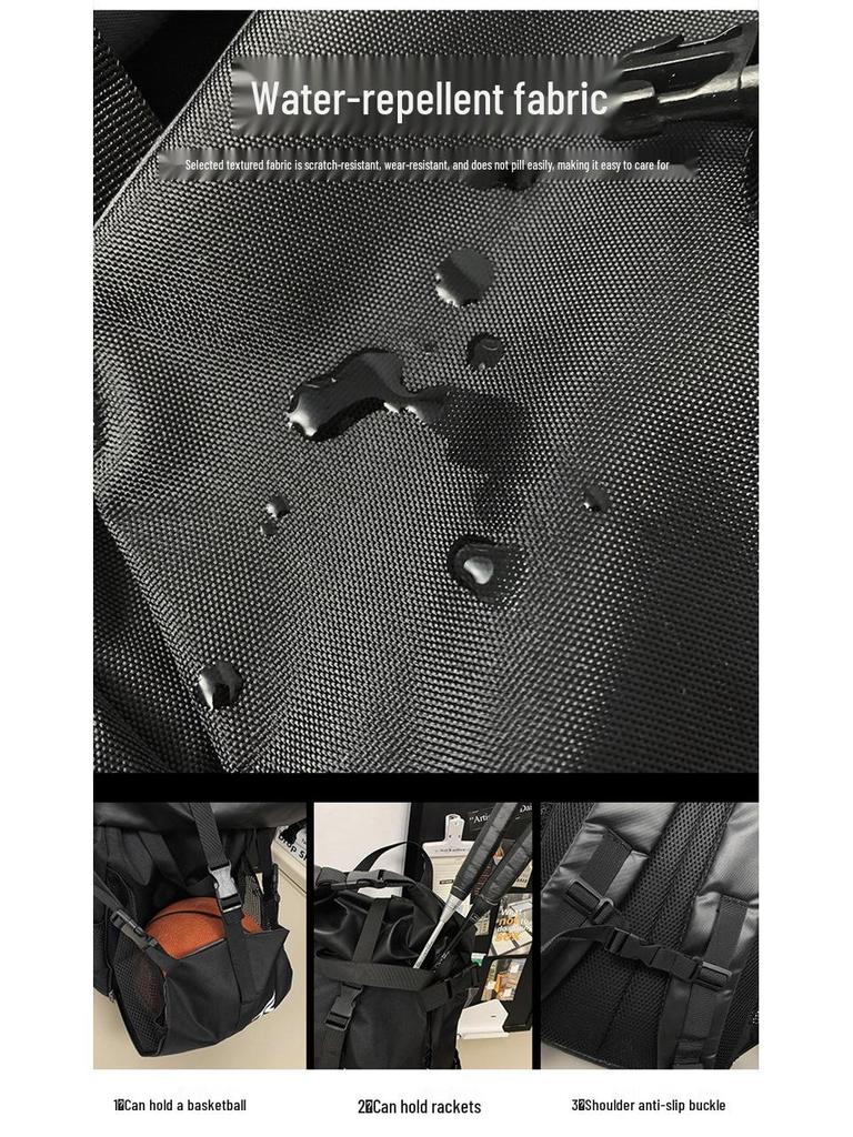 Мужской спортивный рюкзак большой вместимости для студентов - баскетбол, футбол, для улицы и путешествий