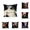 1pc Leon Kennedy Pillowcase Luxury Double-sided Square Pillowcase Cushion Cover Home And Decorative Sofa Pillowcase