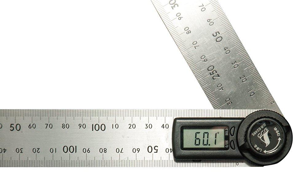 Цифровой угломер Shinwa Sokutei с функцией удержания 20 см 62495