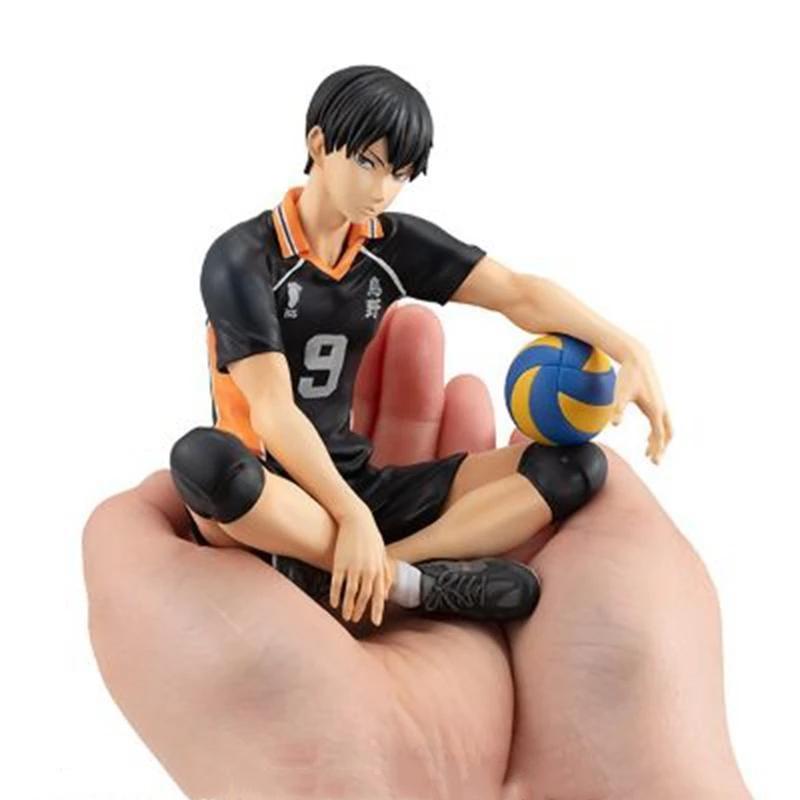 Аниме Haikyuu Hinata Shoyo Tobio Kageyama ПВХ фигурка пробка для лапши Коллекционная игрушка