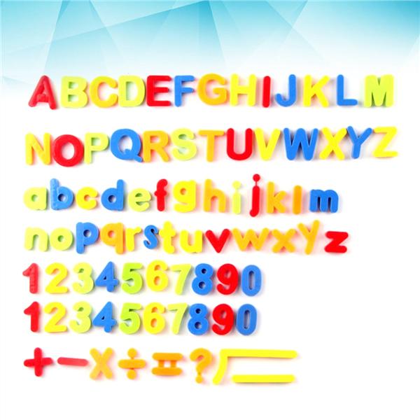 80 шт. магнитные пластиковые диски с вырезами для раннего образования, 26 букв, наклейки для игрушек для детей
