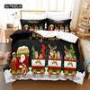 Christmas  Bedding Set Duvet Cover Set 3d Bedding Digital Printing Bed Linen Queen Size Bedding Sets Fashion Design