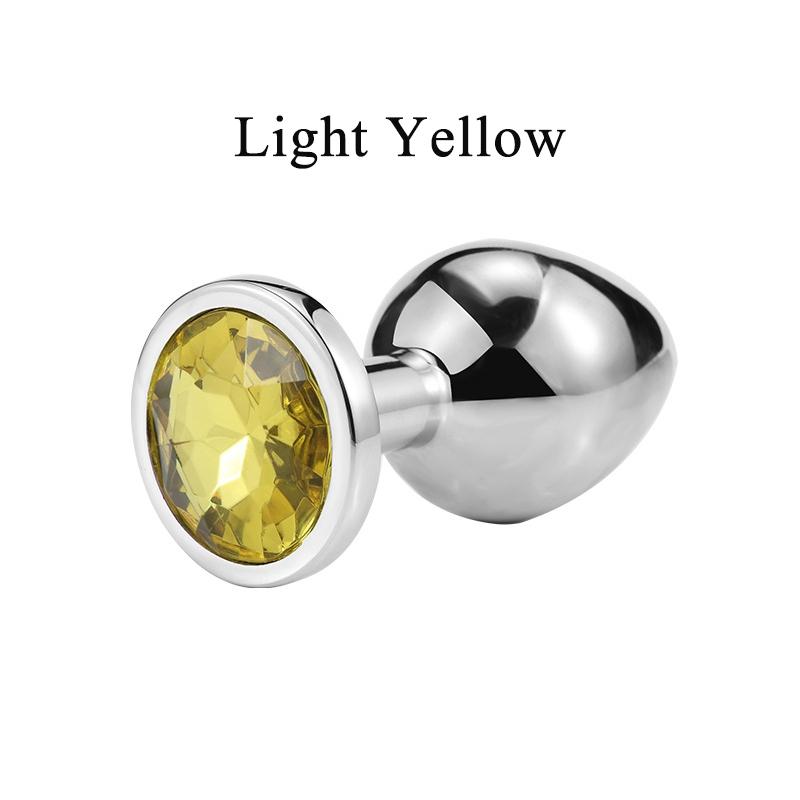 Анальная пробка, секс-игрушки для женщин и мужчин, мини-круглая форма из металла, нержавеющая гладкая сталь, задница, женский и мужской