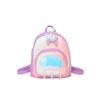 Adorable Floral Pattern Hard Shell Backpack For Kindergarten Kids Unisex