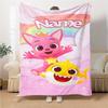 Custom Name Rainbow Friends Adventure Party Blanket For Couch Bed Plush Cozy Fuzzy Blanket Super Soft Warm Blankets For Fall And Winter 0916305
