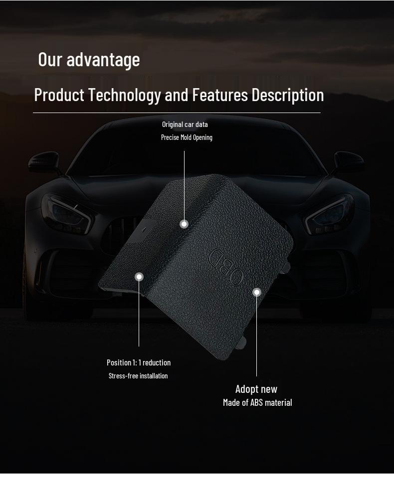 Compatible with BMW 3 Series E90 (2005-2013) OBD Cover Trim Panel 320 325 330 51437147538