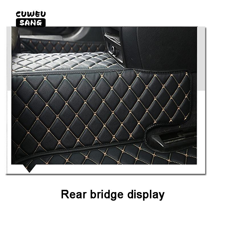 Коврики CUWEUSANG CustomCar для BMW X1 X2 E84 F48 F39, аксессуары для ног