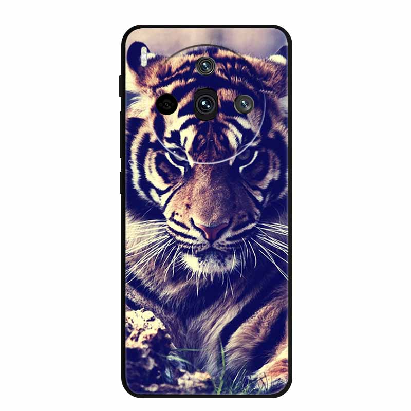 For ZTE nubia Z60S Pro Case Z60SPro Black Silicone Soft Back Cover Case For ZTE Nubia Z60S Pro Phone Case 6.78" Protective Shell