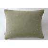 Taie D'oreiller - Gaia Chics - Romarin - Gaze De Coton - 50 X 70 Cm - Vert