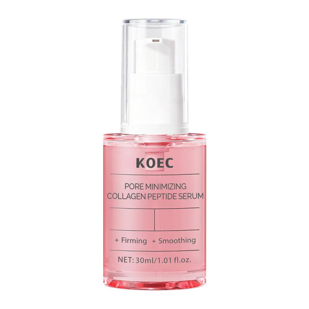 KOEC Collagen Peptide Face Moisturizing Serum 30g Firming Anti-Wrinkle Repair Serum Brightening Hydrating