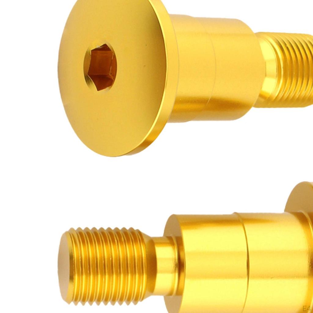 2 Адаптера для зеркал на руль мотоцикла Резьба M16 Детали из алюминиевого сплава Процесс ЧПУ