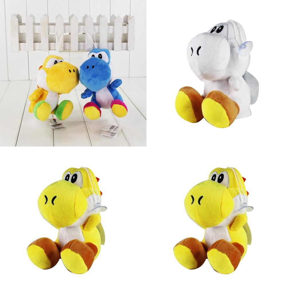 Cute 18cm Super Mario Bros Plush Yoshi Joeut Stuffed Animal Doll For Cozy Sleep Time