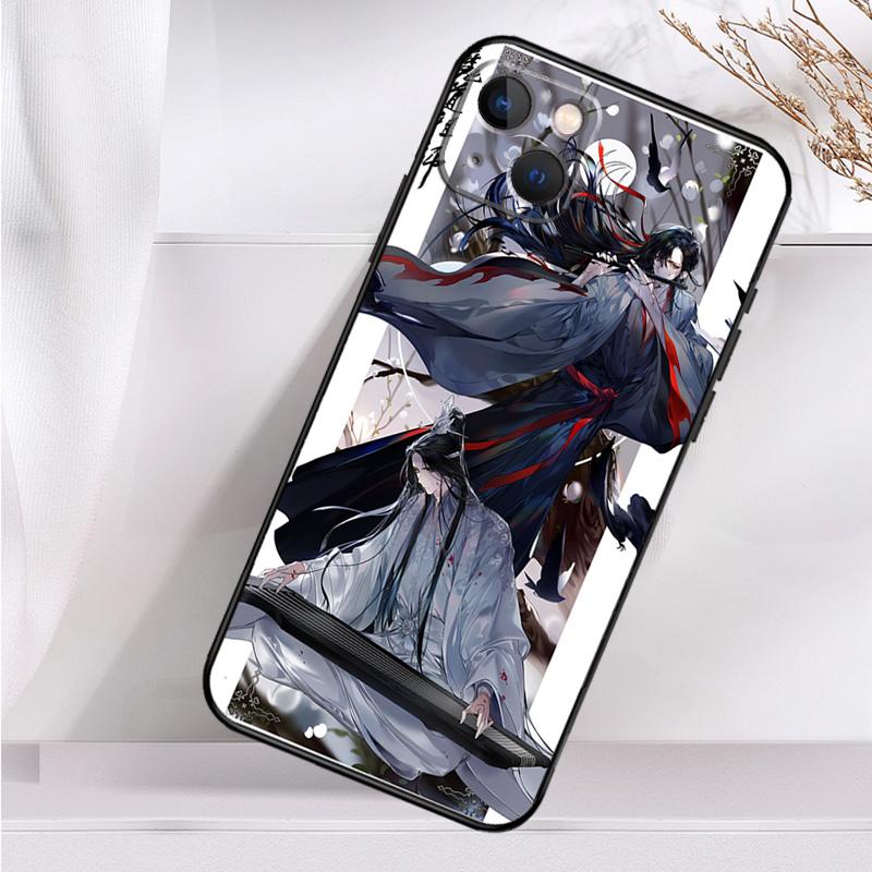 Аниме Мо Дао Цзу Ши Ударопрочный Чехол Для iPhone 17 Pro Max 11 14 15 16 Plus 12 13 Mini 16e 17 Air Чехол для Телефона