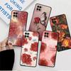 Flowers Cover For Samsung Galaxy A52 A12 A51 A32 A21s A71 A32 5G A12 A22 A53 A31 A13 A72 A02s A41 A03 A04 Phone Cover