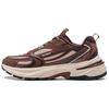 Classic Retro Breathable Height-Increasing Low-Top Casual Shoes Men Sneakers Brown AGCU025-5