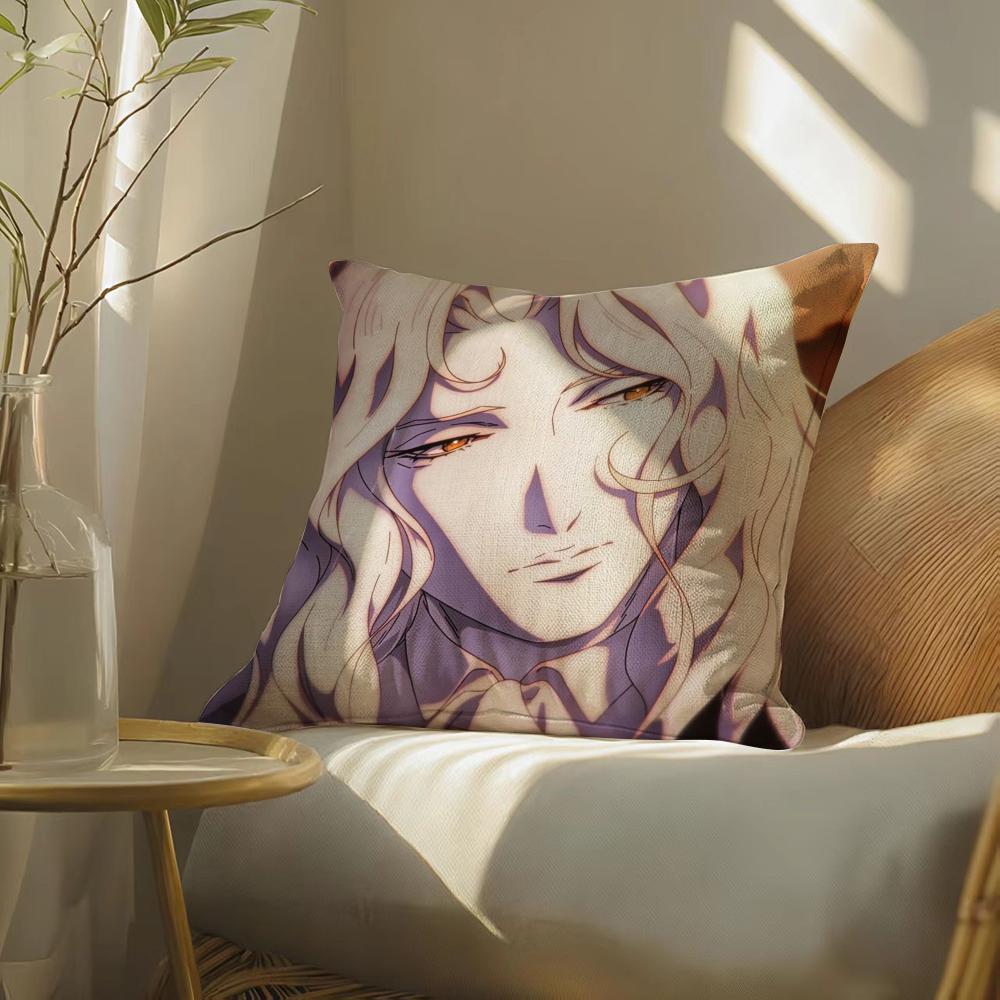 Castlevaniaanimegame Pillow Case Pillowcase, Double-Sided Printed, Sofa Cushion, Bedroom Headboard