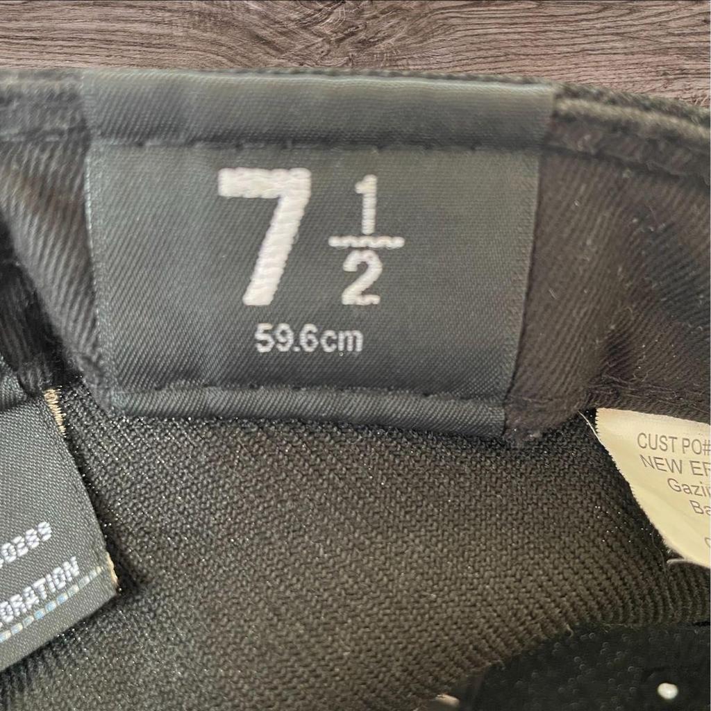Б/у кепка Supreme черная 20ss