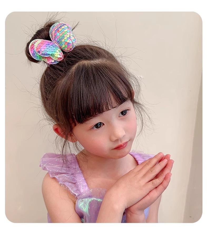 Girls Elastic Hair Bands Children Hair Scrunchies Kids Hair Accessories Party Birthday Gift Headwear