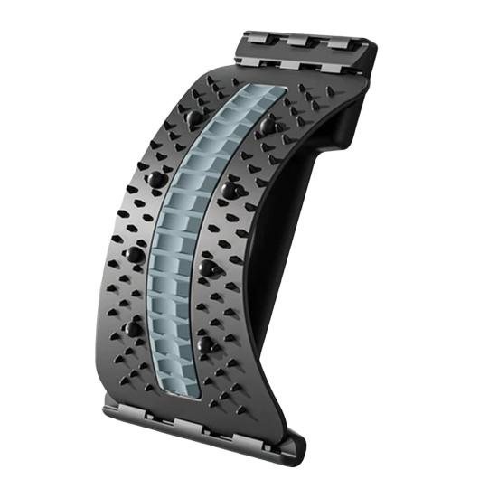 Тренажер для спины, тренажер для талии, регулируемый декомпрессор позвоночника, сколиоз, ишиас, облегчение боли в пояснице, массажер, доска для вытяжения поясницы