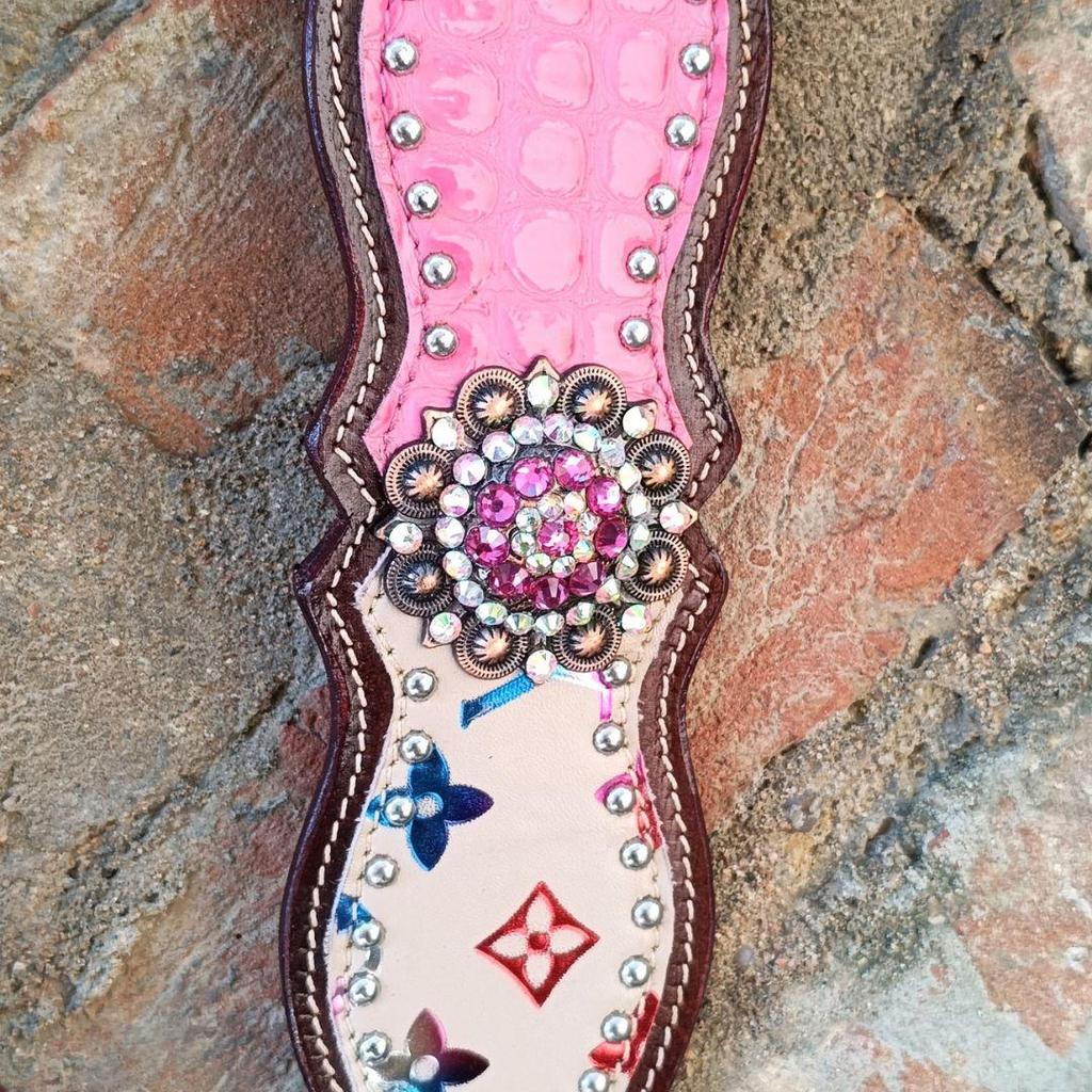 WILDRACE Премиум Выставочная Седловка для Лошади Вестерн Кожаный Наголовник Нагрудник (Два комплекта)