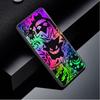 Чехол для телефона Samsung Galaxy A52 A32 A21s A12 A73 A13 A51 A71 A53 A41 A72 A50 A22 A11, черный мягкий чехол Pokemon Cool Gengar