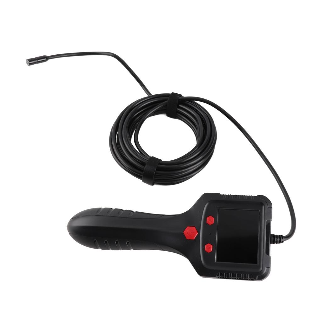 Промышленная инспекционная камера IP67, ручной эндоскоп, 2,4-дюймовый IPS LCD экран, HD-бороскоп с 8