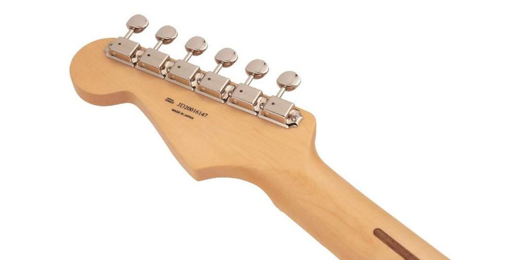 Fender Электрогитара, сделанная в Японии, Hybrid II Maple Arctic White Stratocaster®, накладка на гриф,