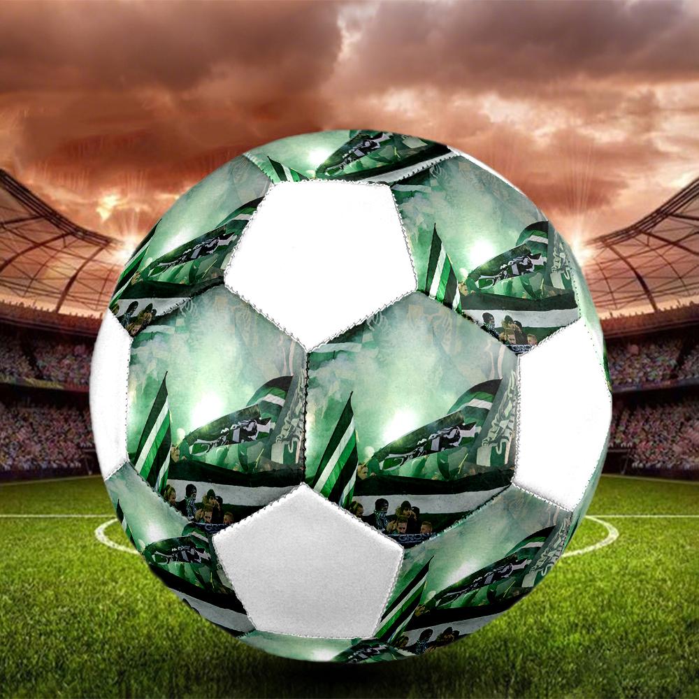 Groningen FC Soccer Ball, colorful, suitable for all ages, machine-stitched, PVC material, competition grade, durable and high bounce