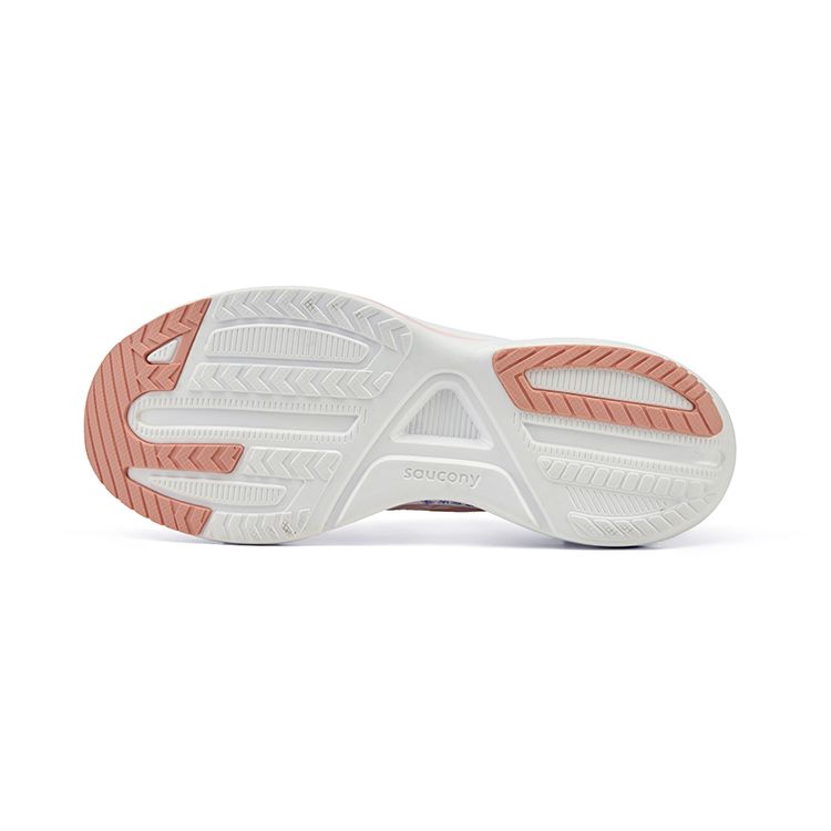 SAUCONY Humming 3 Comfortable Lightweight Shock Absorbing Non-Slip Low-Top Casual Running Shoes Women Sneaker White Pink S18189-1