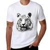 Siberian Tiger Tshirt Quick Dry Outdoor Sports Tshirt