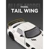 1/24 Benz SLS Amg Суперспортивный автомобиль Сплав Литая модель Металлическая машина Звук и свет Инерционная Коллекция Хобби Украшения День рождения