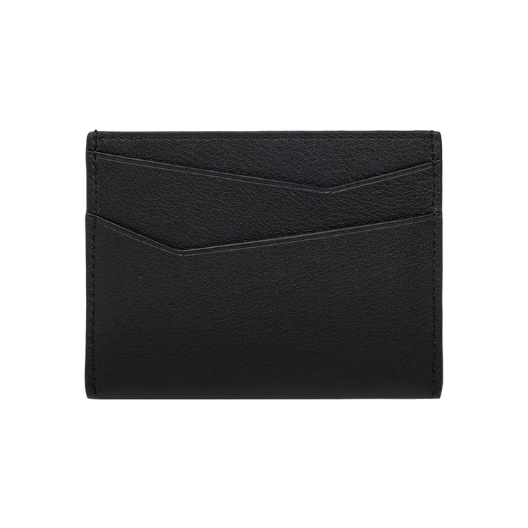 Loewe Puzzle Edge Plain Cardholder Black Men Wallets C510Q77X02-1100