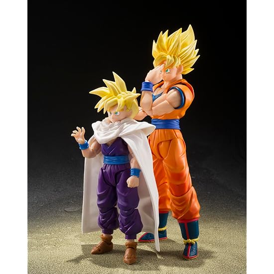 TAMASHII NATIONS S.H.Figuarts Dragon Ball Z Супер Сайян Сон Гоку - Начало Решающей Битвы