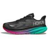 HOKA Clifton 9 GORE-TEX Black Electric Aqua Men Sneakers 1141470-BCQ