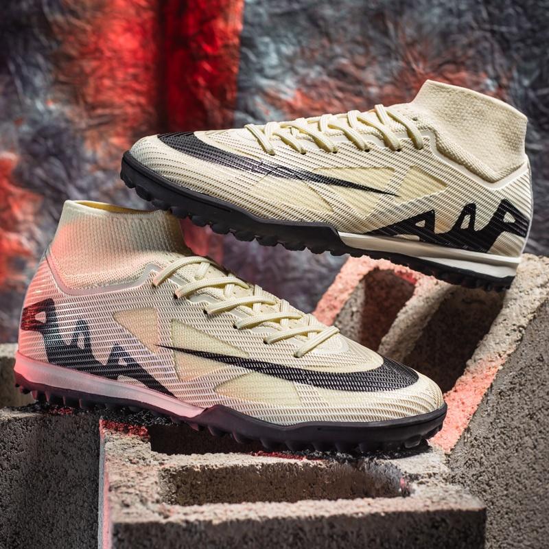 Новые мужские ультралегкие футбольные бутсы Тренировочная обувь Футбольная обувь Матч Высококачественные Профессиональные Уличные Нескользящие Футбольные шипы