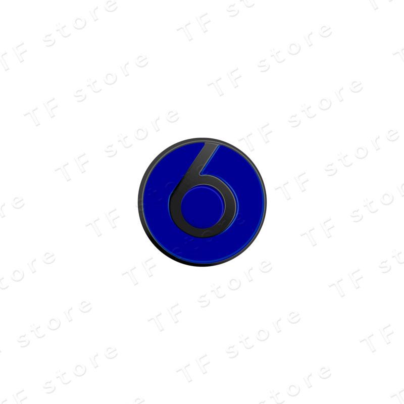 3D Metal Middle B-Pillar Trim Panel Beats Magic Sound Emblem Car Rear Bumper Trunk Side Badge Sticker For Golf Polo Jetta Passat