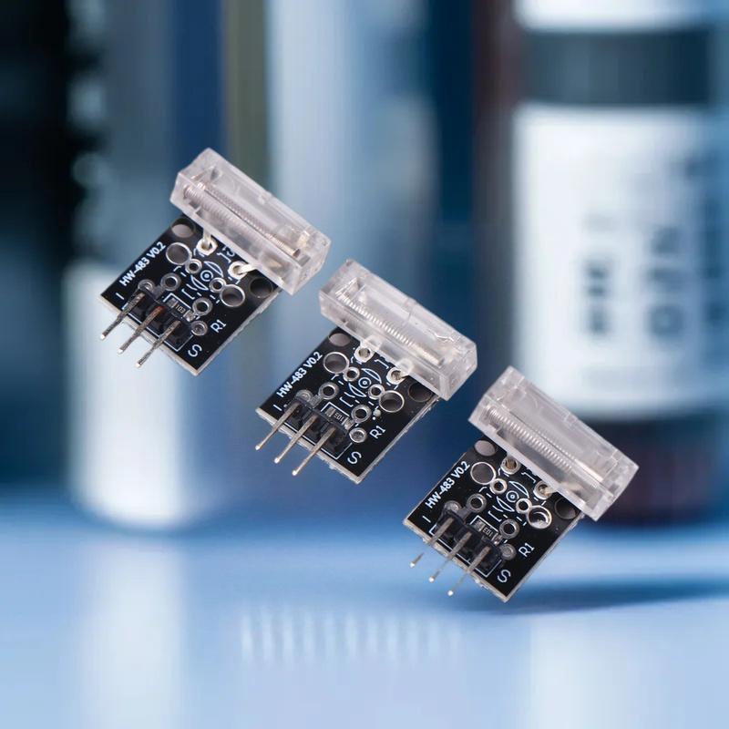 [F] 5/10PCS KY-031 Knock Sensor Module For Arduino 3pin Percussion Knocking Diy Starter Kit KY031