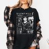 Футболка с принтом из игры Silent Hill F для женщин, модный тренд Весна-Лето, топ из чистого хлопка, нейтральная футболка с коротким рукавом