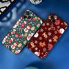 Рождественский Санта-Клаус Снеговик Чехол для Телефона Для IPhone 17 Pro Max 16 15 14 Pro Max 13 11 X Xs Xr 8 7Plus Силиконовый Чехол