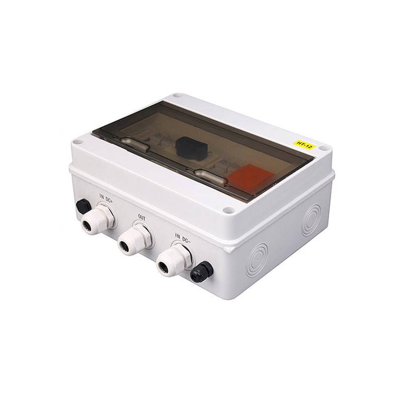 Photovoltaic DC Combiner Box 2 IN 1 OUT DC1000V Fire and Lightning Protection IP65 Solar Energy Complete System Distribution Box