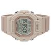 Casio Стандартные цифровые кварцевые часы унисекс с шагомером на полимерном ремешке LWS-2200H-4