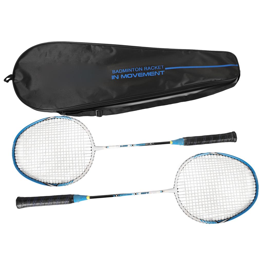 2PCS Professional Badminton Racket with Comfortable Handle Practice Badminton Racket for Kids
